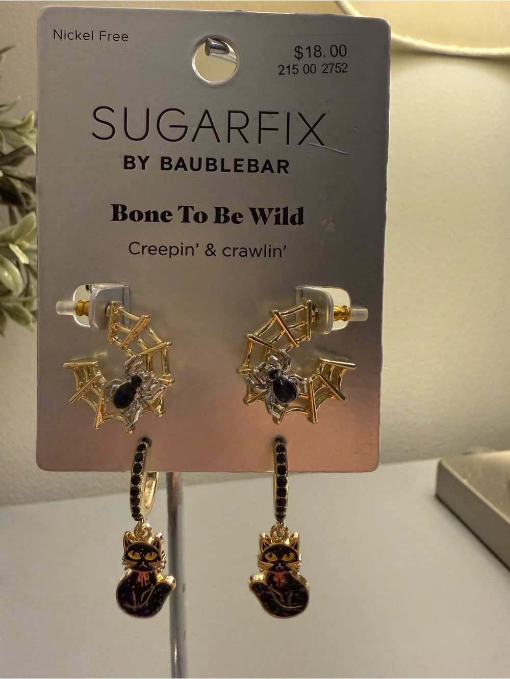 3/$25 Sugarfix by Baublebar Halloween Earrings - Read Description